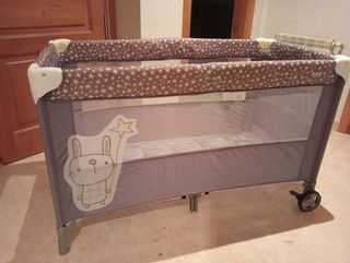 Cuna de viaje Jane con colchón solo 1niño