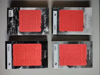 Colección saga Hush Hush libros