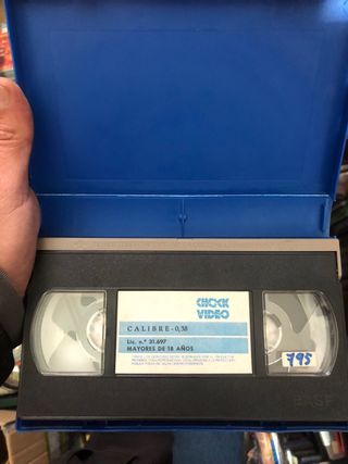 VHS Calibre 38 - Acción