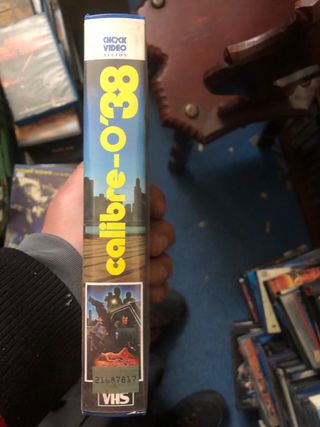 VHS Calibre 38 - Acción