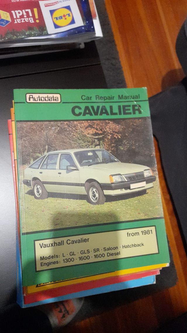 Manual de reparación del Opel Ascona C