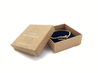 brazalete oro 18k con piedra con circonita