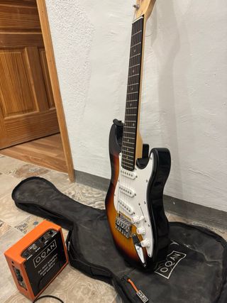Guitarra Eléctrica OQAN Sunburst