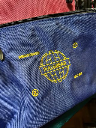 Mochila Pull&Bear Vintage Montaña Grande