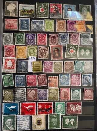 Archivador sellos Alemania 1950-2016