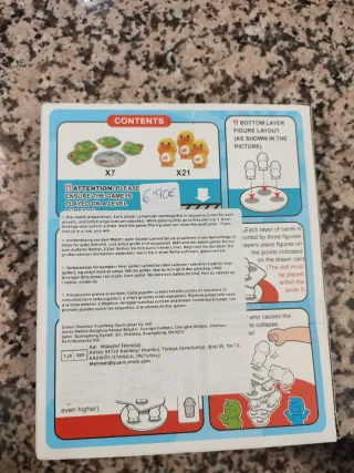 Juego de equilibrio de patitos sin estrenar