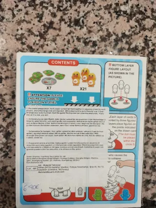 Juego de equilibrio de patitos sin estrenar