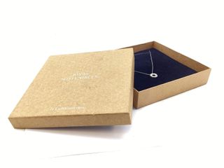 collar plata 925mm con piedra con circonita 19 5cm