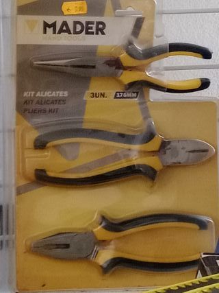 Kit 3 Alicates Mader 175mm