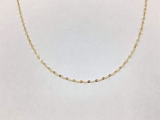 cadena oro 18k 23cm