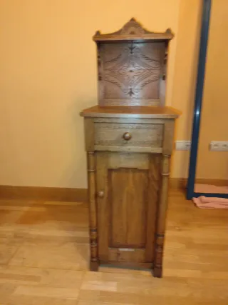 Mueble auxiliar vintage madera