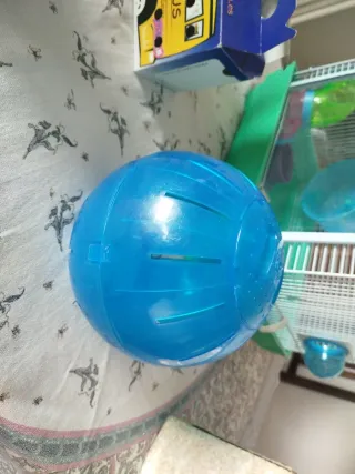 Jaula para hámster con accesorios