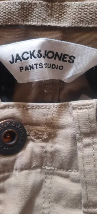 Pantalón cargo Jack & Jones beige