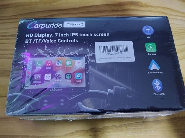 CARPURIDE W702RS Pro Display per Moto con CarPlay