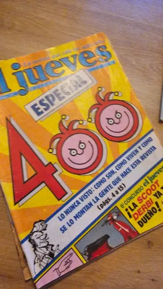 11 Revistas El Jueves 1985,2002 y 2003