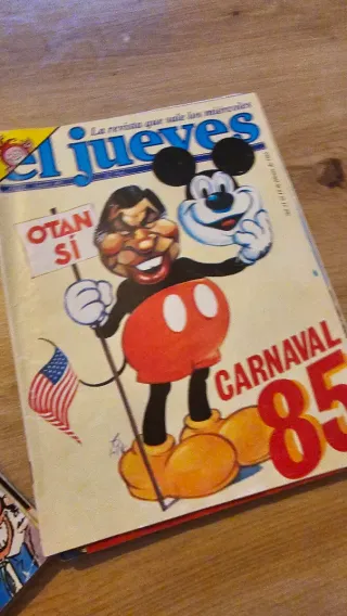 11 Revistas El Jueves 1985,2002 y 2003