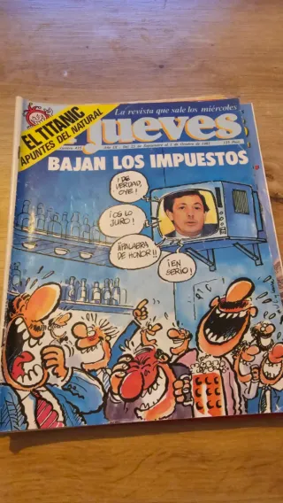 11 Revistas El Jueves 1985,2002 y 2003