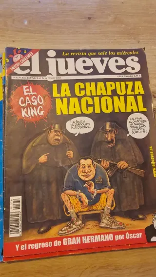 11 Revistas El Jueves 1985,2002 y 2003