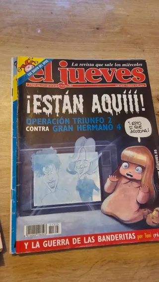 11 Revistas El Jueves 1985,2002 y 2003