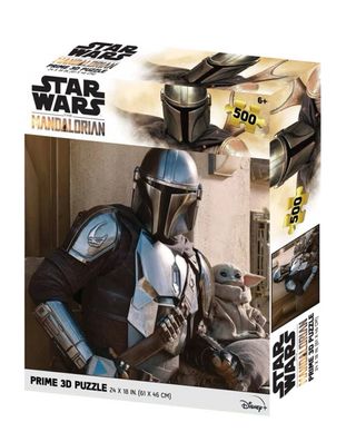 Puzzle 3D Star Wars Mandalorian 500 Piezas