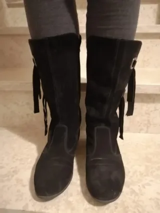 Stivali Nero Giardini neri