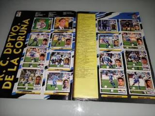 Álbum Cromos Liga 97/98 Oficial