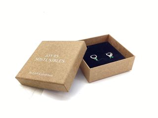 argollas plata 925mm con piedra con circonita