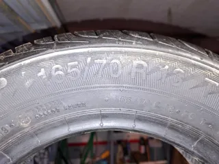 4 Neumáticos Coche 165/70 R13 T