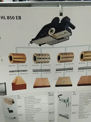 Cepillo Eléctrico Festool HL 850 EB