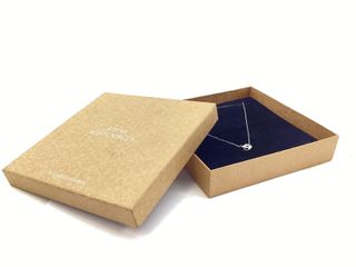 collar plata 925mm con piedra con circonita 19 5cm