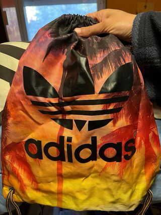 Mochila Adidas Cuerdas Palmeras Atardecer