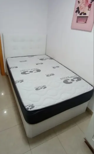 Colchones, canapés, Somieres,base, cabezales msts