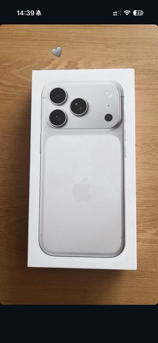 iPhone 17 Pro 256GB Plata, con 2 semanas