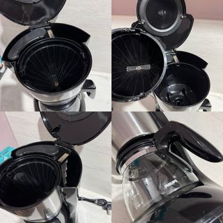 Máquina de Café Filtro Philips Preta