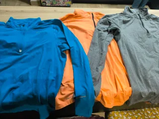 Camisetas running Nike manga larga (3 uds)