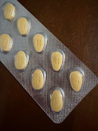 Vidalista 20 mg 10 compresse