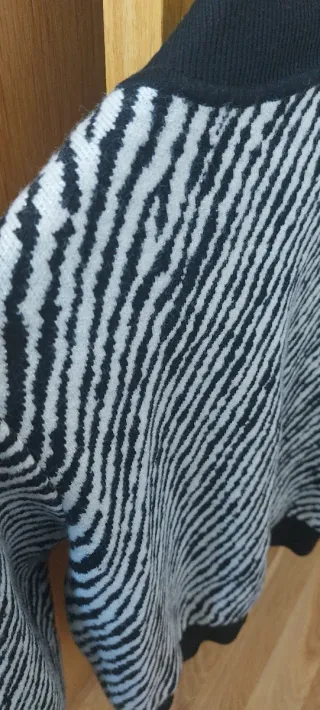 Chaqueta Bomber Morgan Talla M Cebra