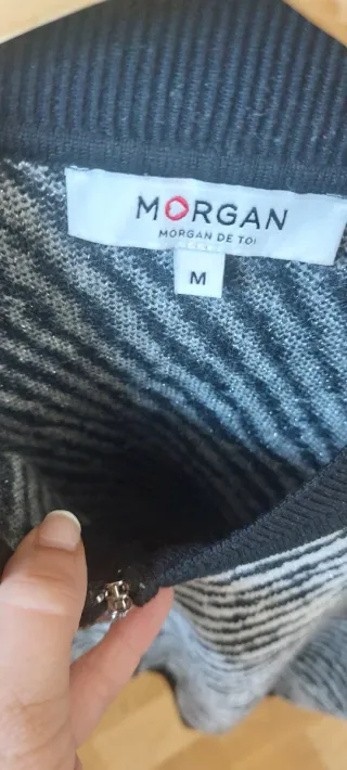 Chaqueta Bomber Morgan Talla M Cebra