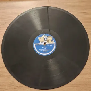 Lote 3 Discos pizarra 78rpm ópera int. Fleta