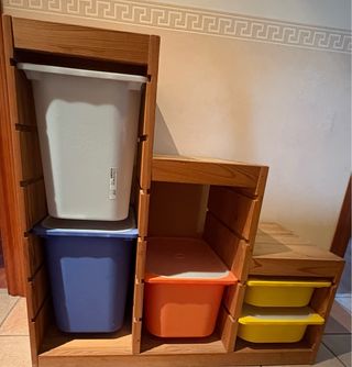 Mueble Escalera Cajones Juguetes Ikea