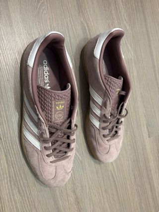 Adidas Gazelle Morado y Blanco Talla 44.5