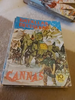 Lote de tebeos de batallas decisivas