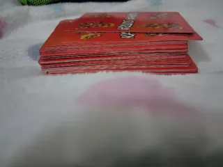 Carte da gioco rosse