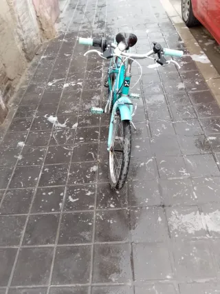 Bicicleta azul