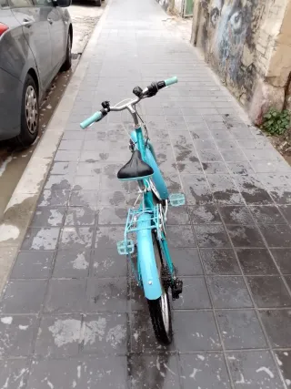 Bicicleta azul