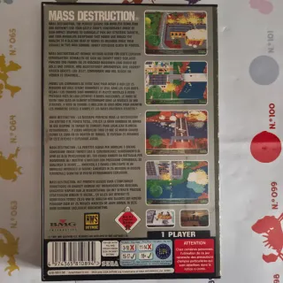 Mass Destruction para sega saturn