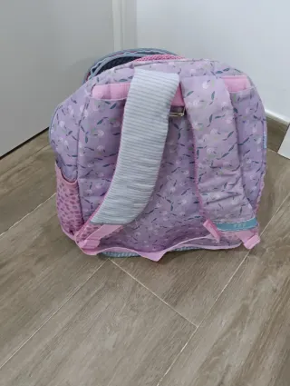 Mochila escolar con carro