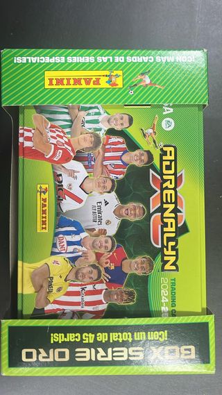 Caja Panini Adrenalyn XL 2024-25 Serie Oro