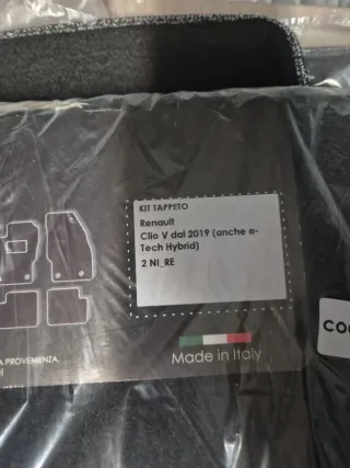 Tappetini su misura Renault Clio