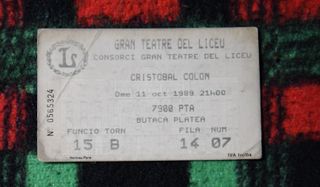 Lote Fotos y Memorabilia Gran Teatre del Liceu